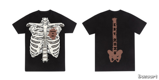 “eternally golden” tee in brown
